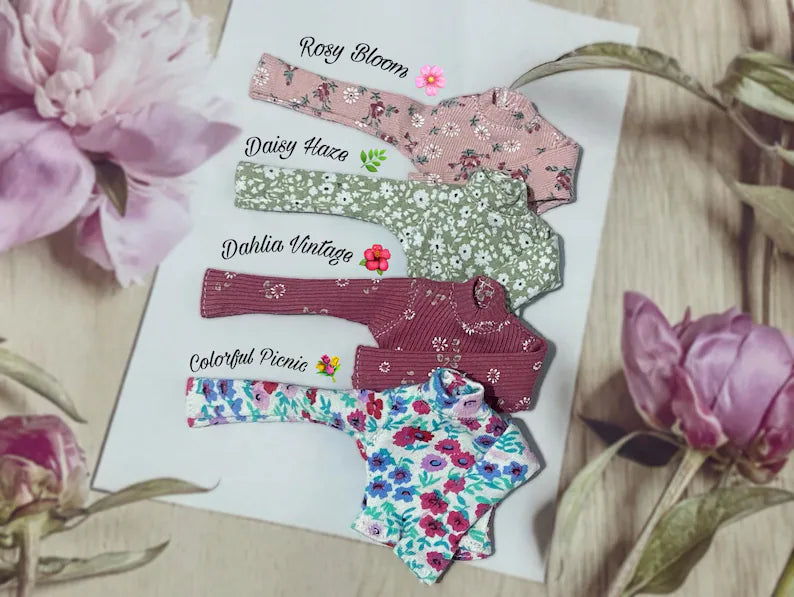 Pitkähihainen Turtleneck 1:6-nukeille (Pullip, Obitsu, Pure Neemo, Barbie)